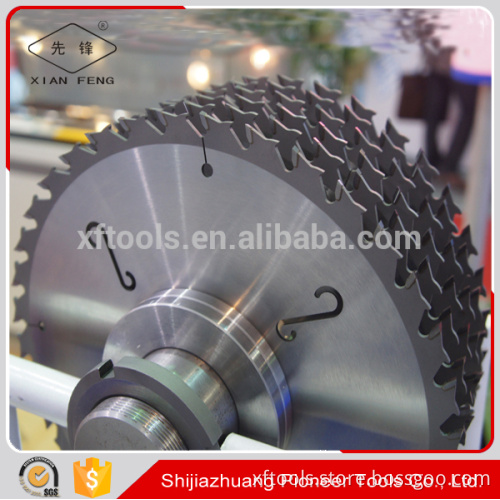 350mm carbide saw blade with anti-kickback teeth